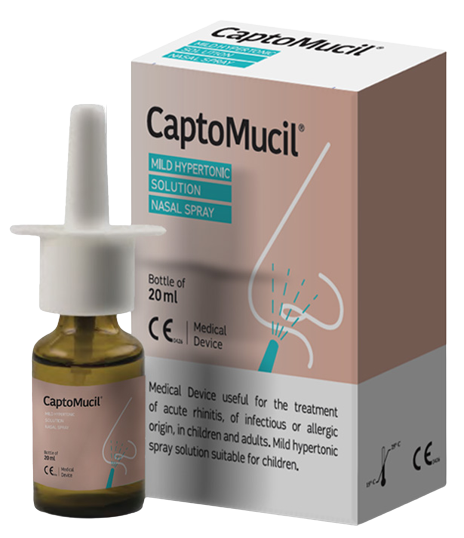 CAPTOMUCIL isotonic nasal spray